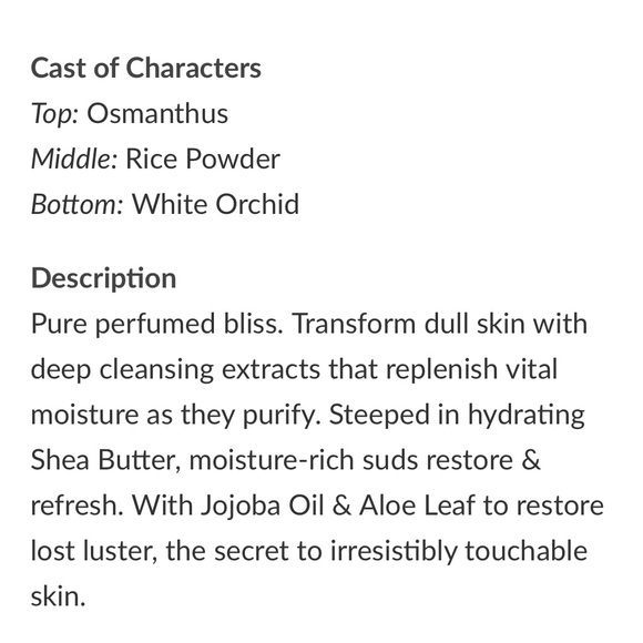 Library of Flowers by Margot Elena shower gel Forget Me Not NEW - Picture 5 of 6